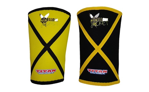 TITAN YELLOW JACKET KNEE SLEEVES