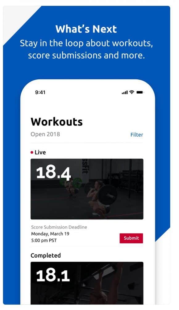 фото приложения CrossFit Games