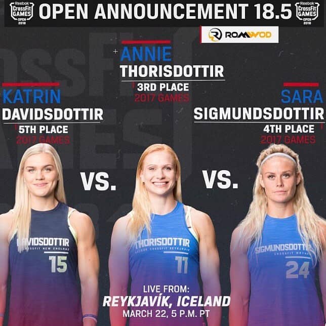 Crossfit Open 18.5