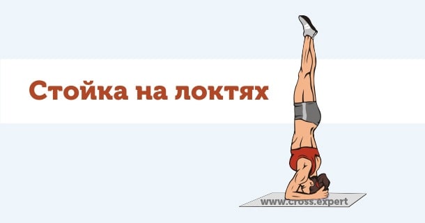 стойка на локтях