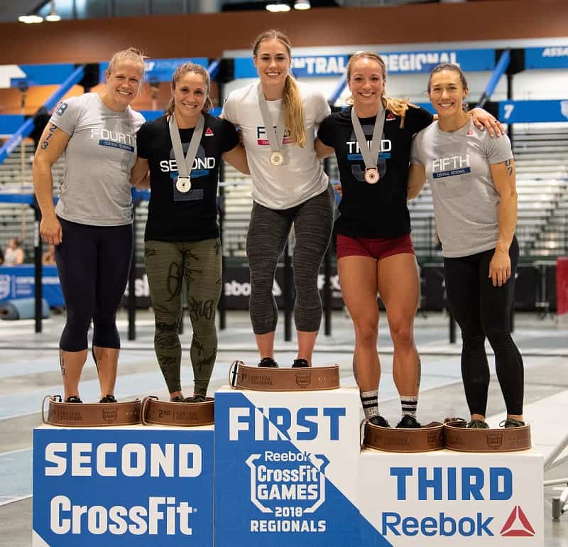 Победительницы Reebok CrossFit Regionals 2018 в Центральном регионе