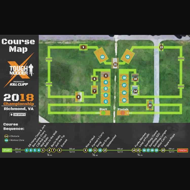 трасса Tough Mudder X