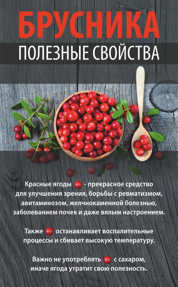брусника полезные свойства