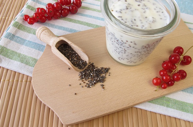 продукт с семенами чиа