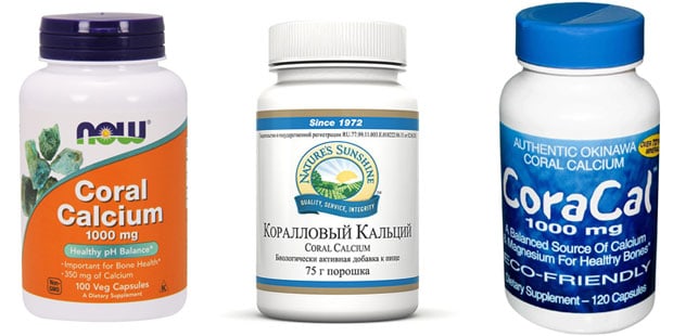 добавки с коралловым кальцием
