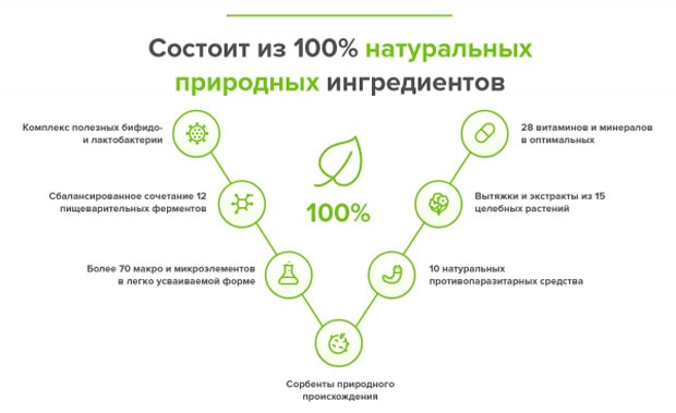 Из чего состоит комплекс?