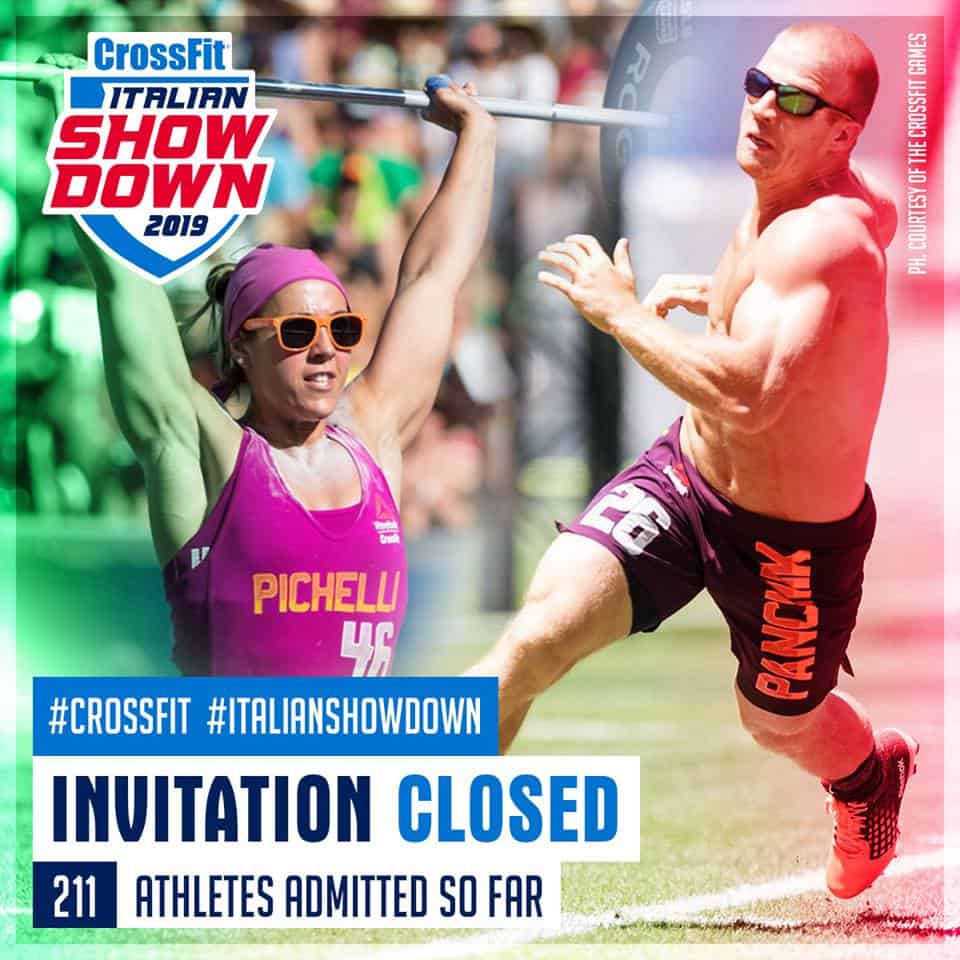 CrossFit Italian Showdown 2019-list of participants