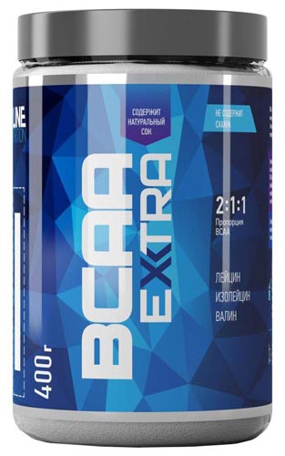 Bcaa rline extra в упаковке 400 грамм