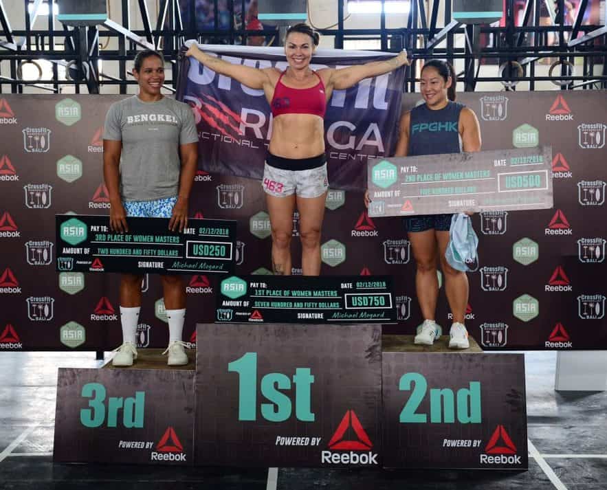 Елена Кулик на Asia Championship 2018-women35+