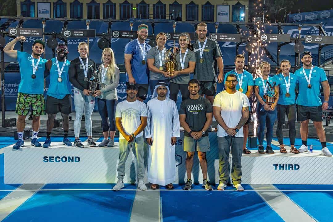 Dubai CrossFit Championship Athletes 2018