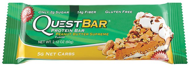 Questbar со вкусом арахиса