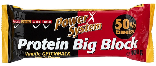 Батончик Protein Big Block с ванилью