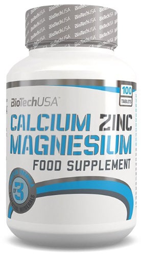 Упаковка Biotech calcium zink magnezium