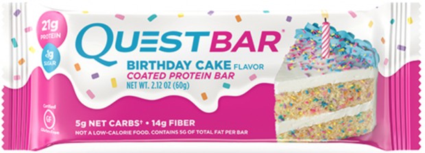 Questbar со вкусом торта