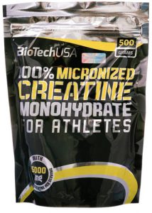 Creatine от Biotech 500 грамм в пакете