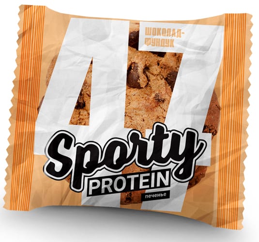 Печенье Sportyprotein фундук