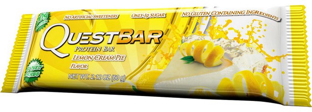 Questbar со вкусом лимона