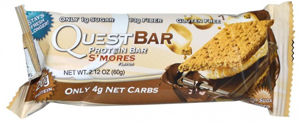 Questbar со вкусом маршмеллоу и крекера
