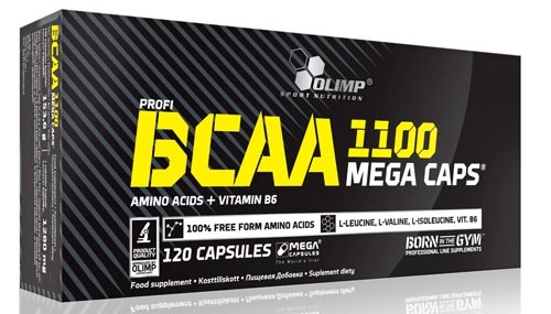 120 капсул BCAA Olimp Mega Caps