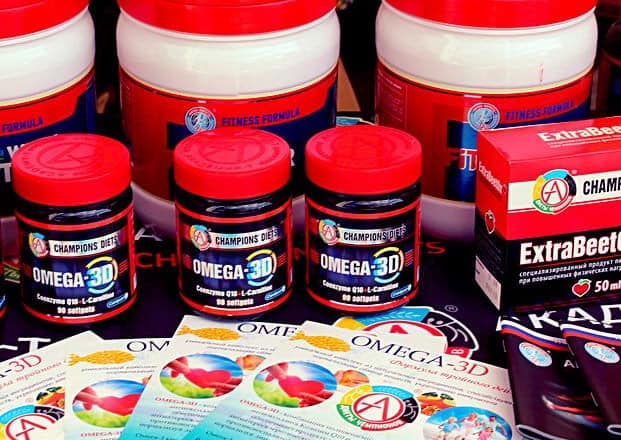 Флайеры и упаковки omega 3d