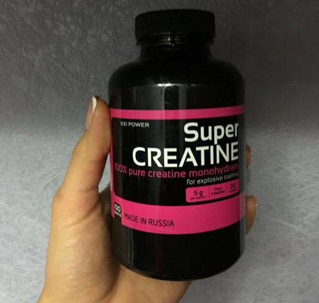 Super Creatine в руке