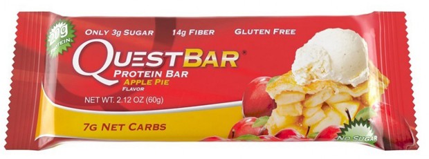 Questbar со вкусом яблока