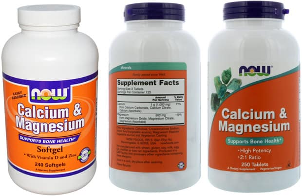 Виды добавок calcium magnezium