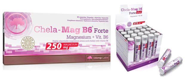 Две формы выпуска добавки chela-mag-b6