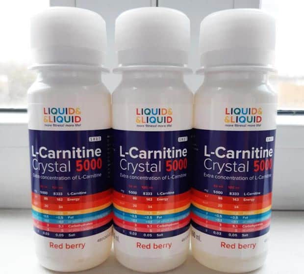 L-carnitine Liquid&Liquid Crystal 5000 3 флакончика