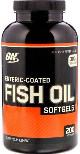 Добавка enteric coated fish oil
