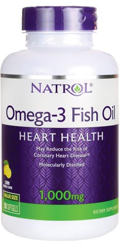 Капсулы добавки fish oil natrol