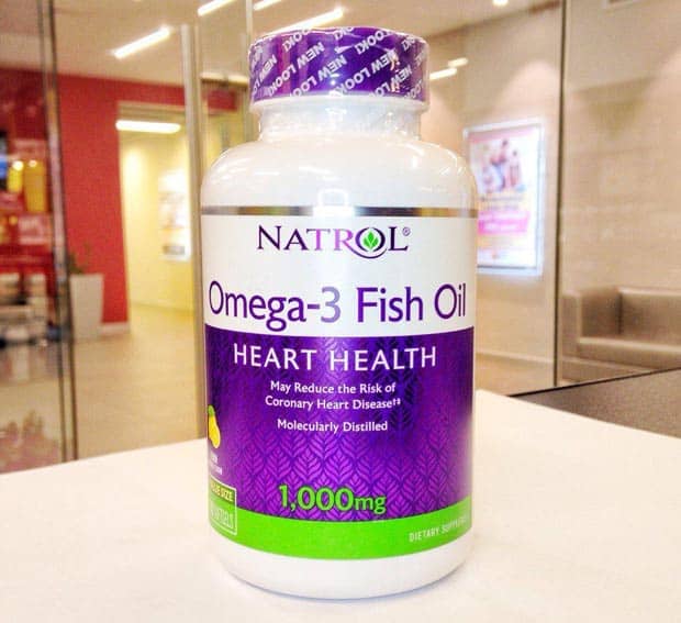 Капсулы для здоровья сердца fish oil natrol