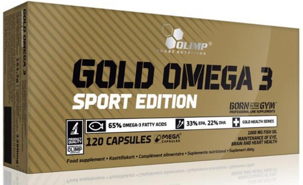 120 капсул gold omega 3 sport edition