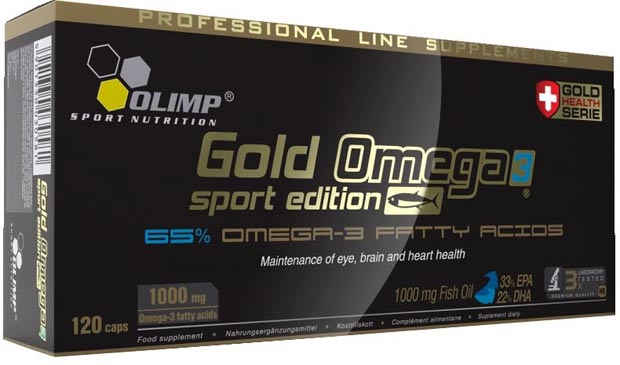Черная упаковка gold omega 3 sport edition