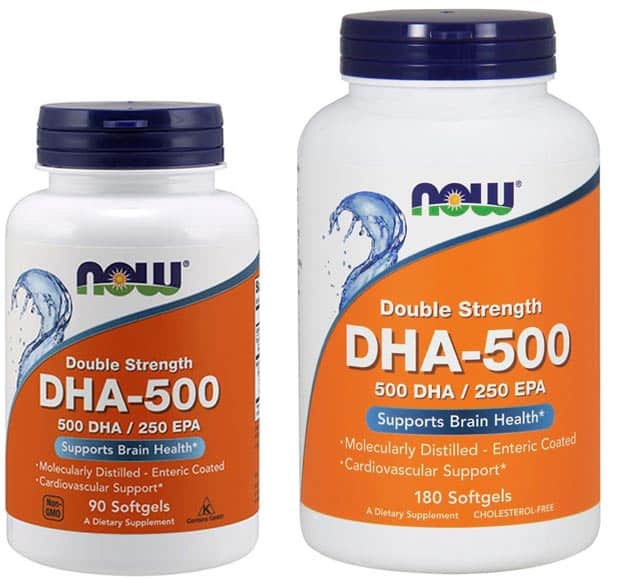 БАД с рыбьим жиром now dha-500