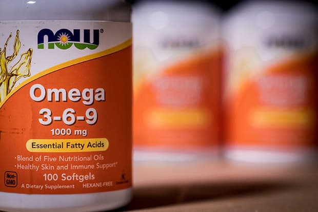 Баночка БАДа now omega 3-6-9