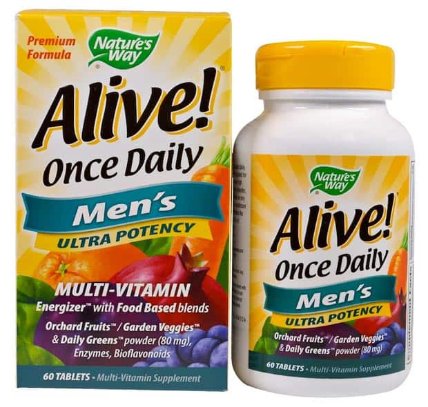 БАД из 60 таблеток Alive Once Daily Men's