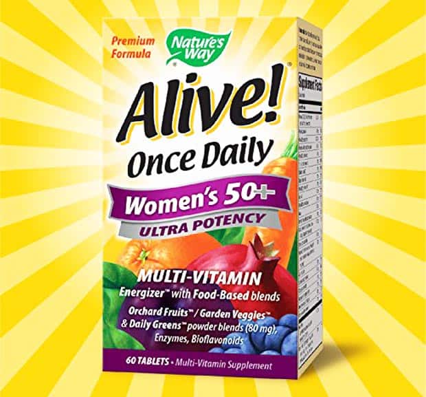Биологически активная добавка Alive Once Daily Women's 50+