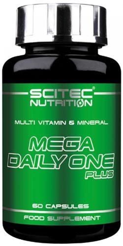 60 капсул добавки scitec mega daily one plus