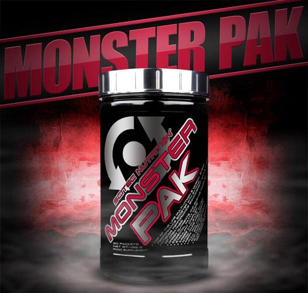 Баннер БАДа scitec monster pak