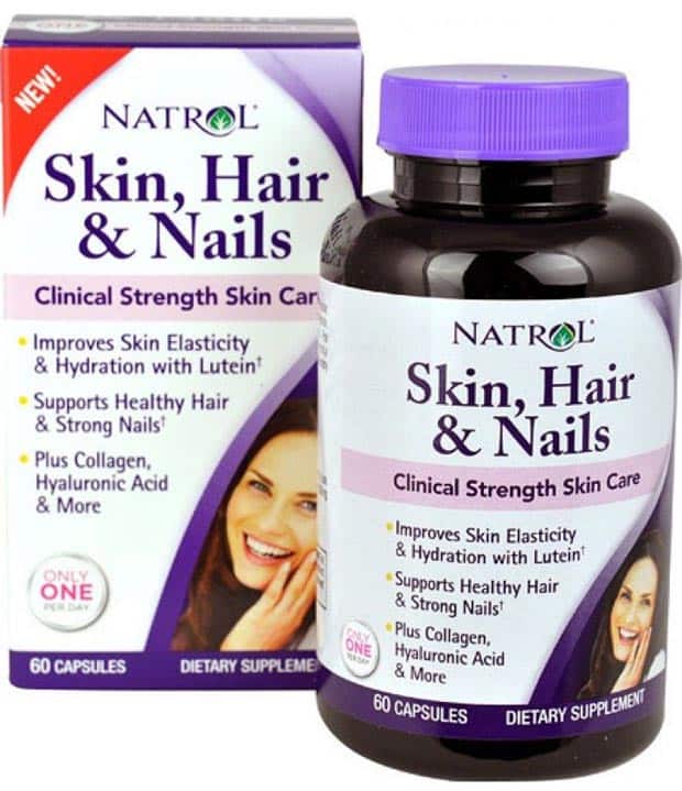 БАД в капсулах skin hair and nails