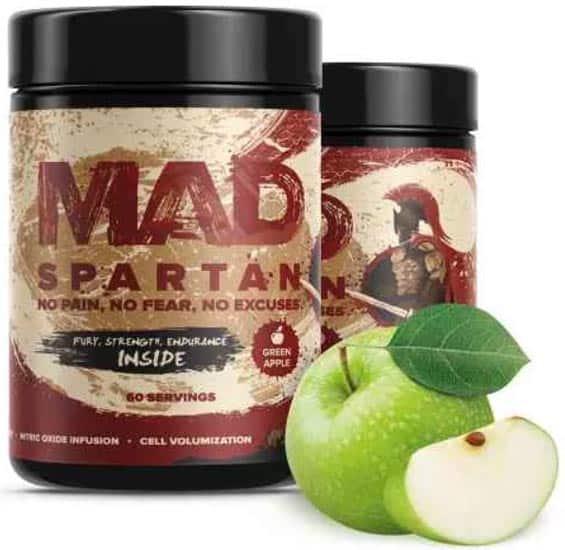 Предтреник spartan со вкусом яблока