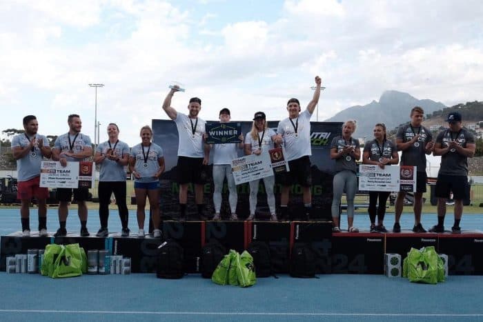 Команды-победители турнира Fittest in Capetown_2019