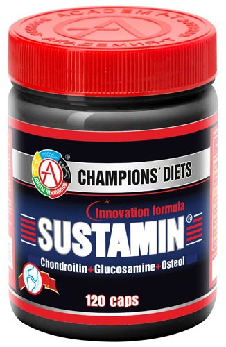 Упаковка БАДа АКАДЕМИЯ-Т SUSTAMIN 120 капсул