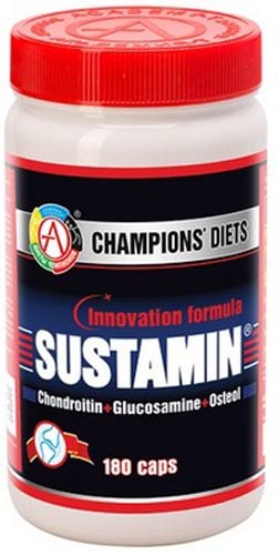 Упаковка БАДа АКАДЕМИЯ-Т SUSTAMIN 180 капсул