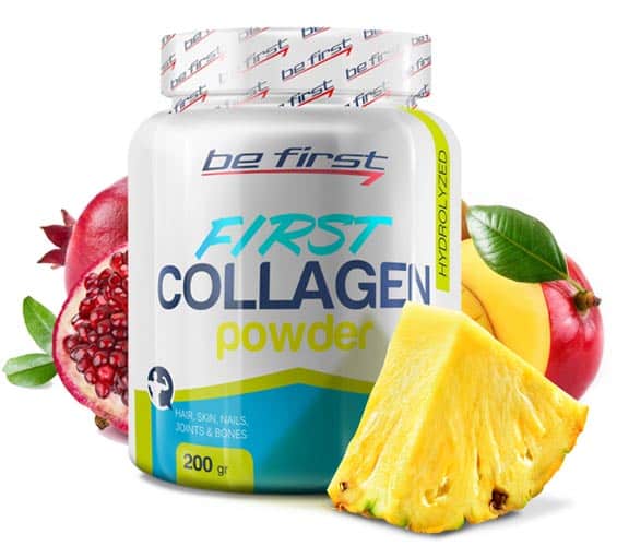 Добавка со вкусом экзотик be first collagen powder