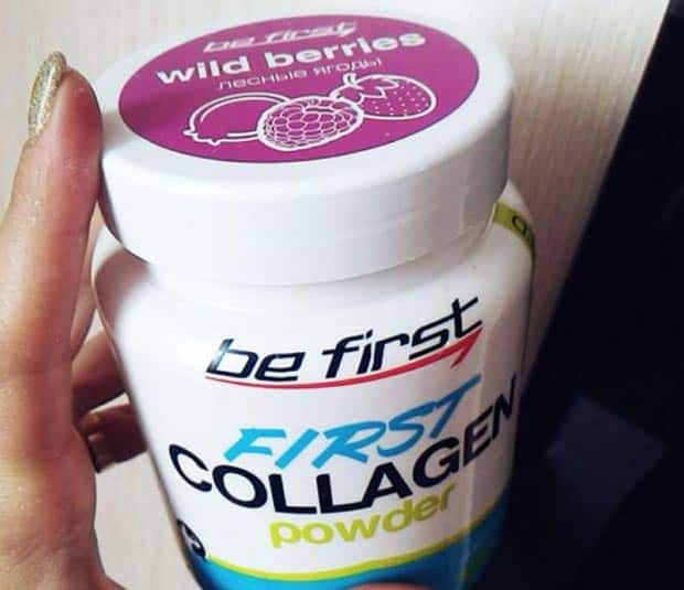 Добавка со вкусом be first collagen powder