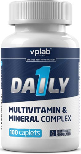 Упаковка добавки vplab daily 100 каплет