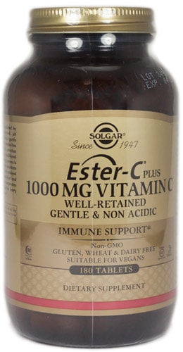 Витамины от Солгар Ester C 180 таблеток