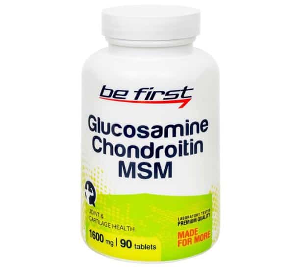 БАД в баночке Be First Glucosamine Chondroitin MSM